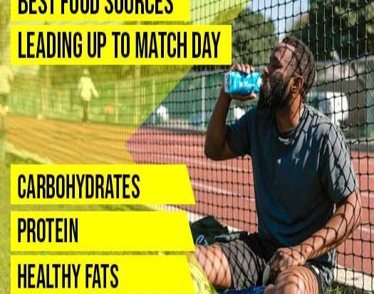 Best food sources leading up to match day 