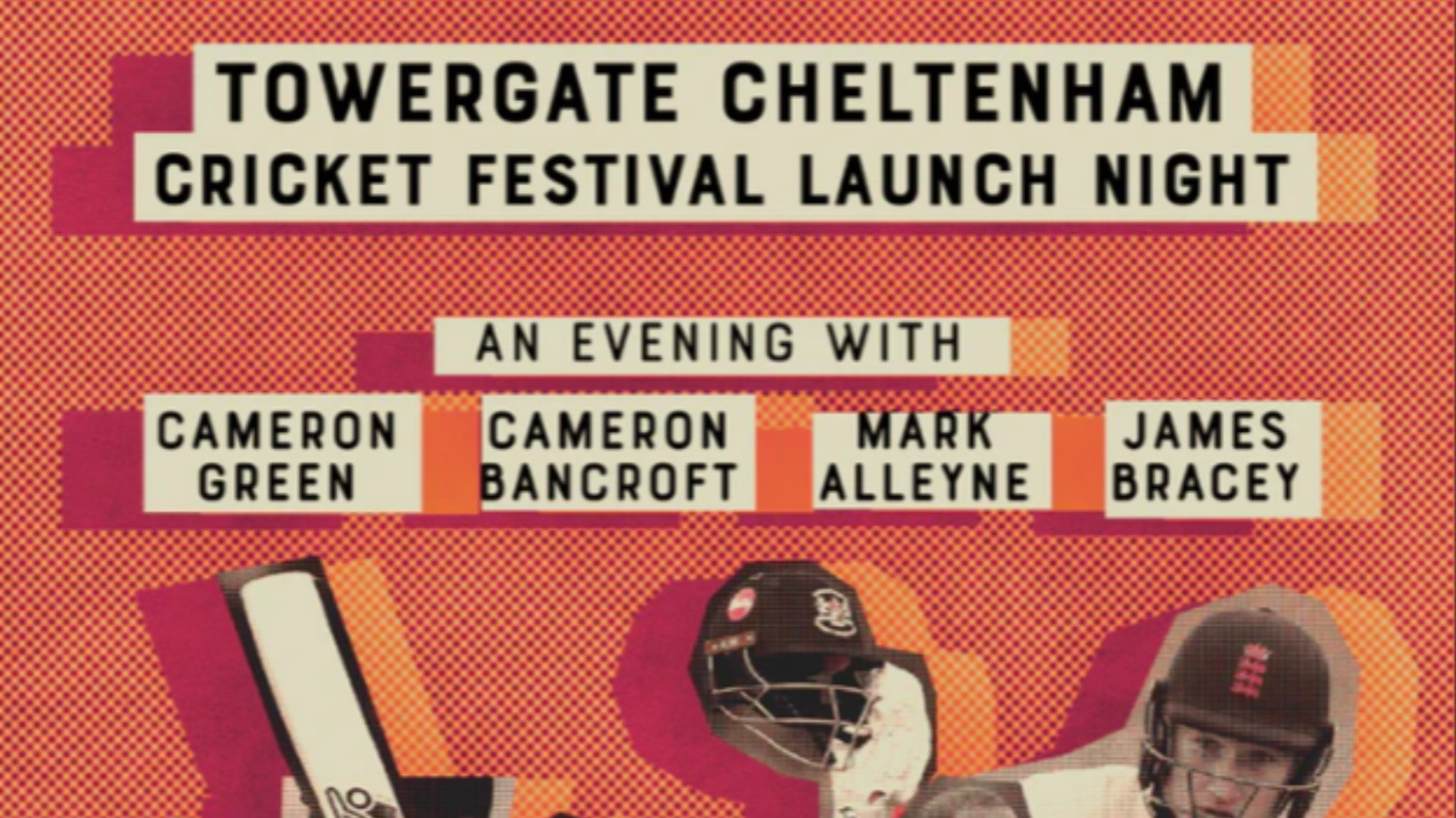 Towergate Cheltenham Cricket Festival Launch Night - Wednesday 28th May
