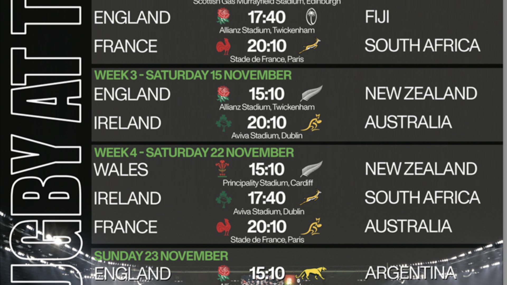 Rugby Returns to The Victoria Ground!