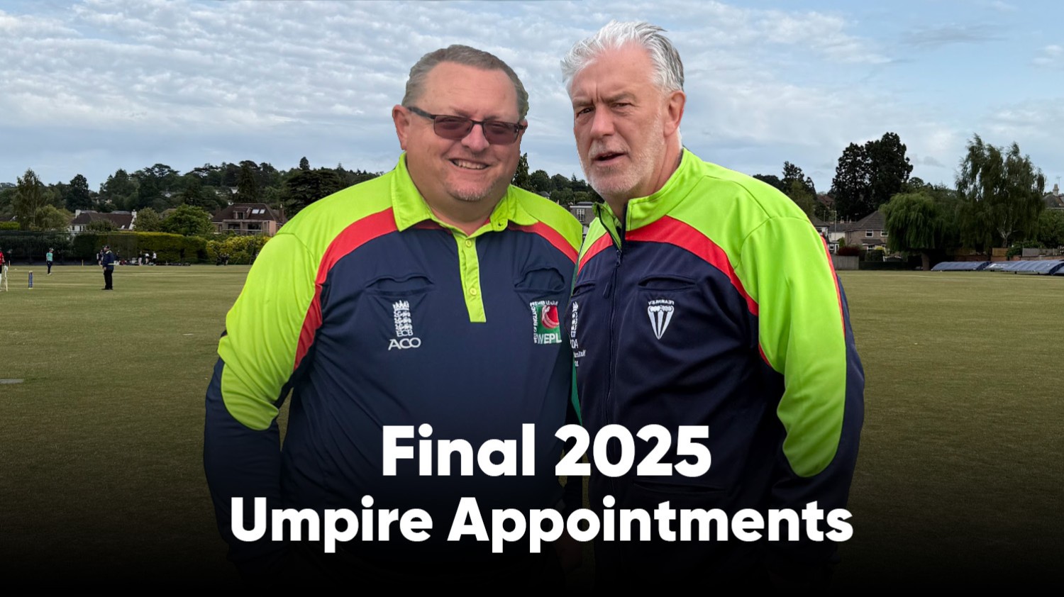 2025 Cheltenham Premier T20 Grand Final – Umpire Appointments