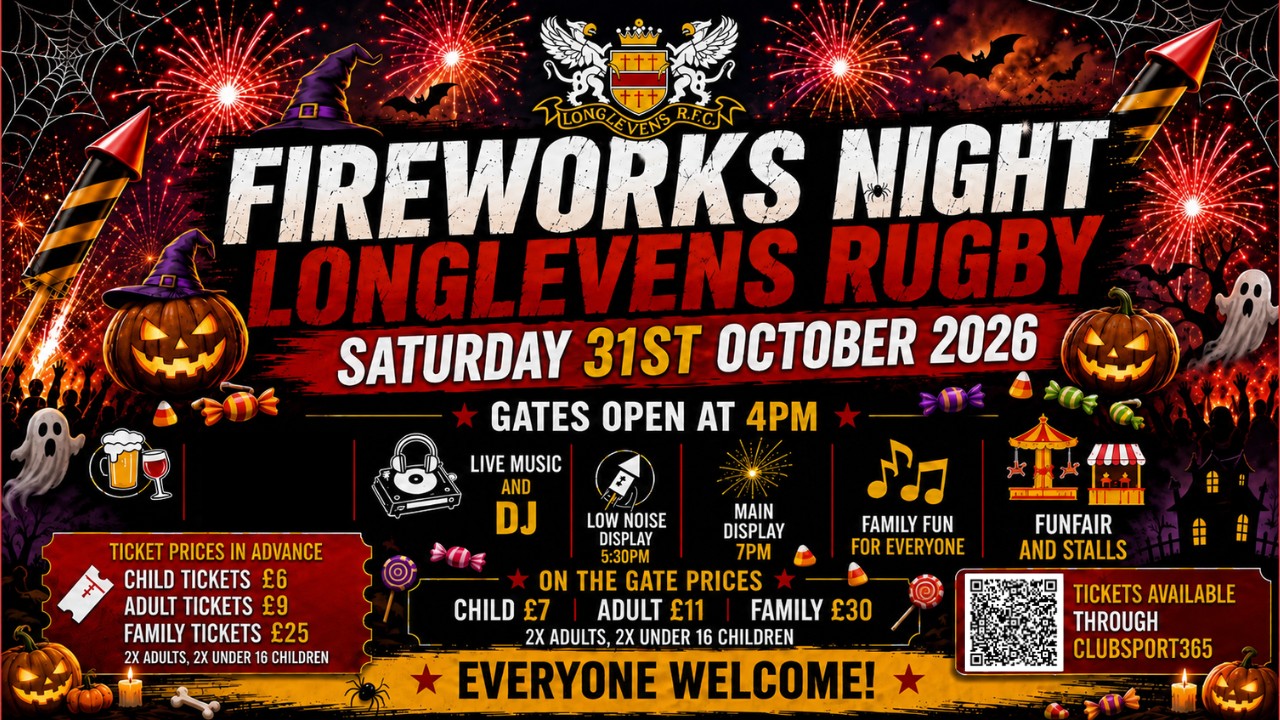 Longlevens RFC Fireworks 2026