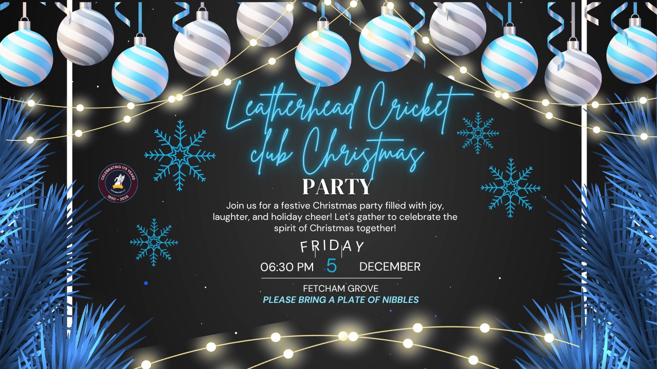 Leatherhead Cricket Club Christmas Party