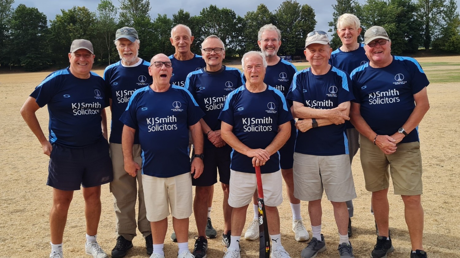 Historic 1ST Win for Falkland CC's Walking Cricket Team!