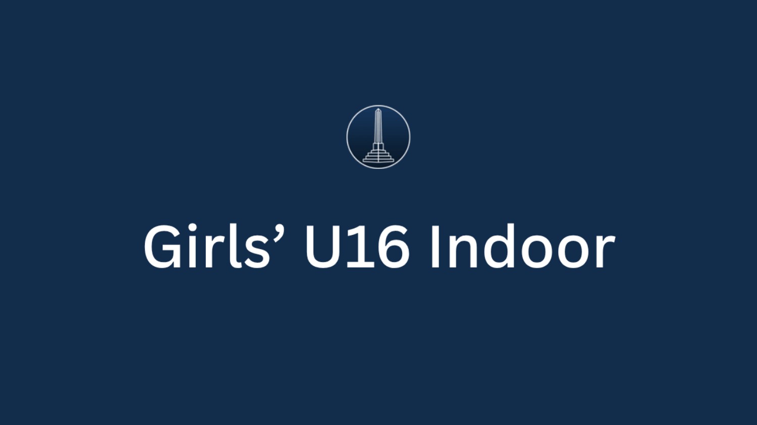 Girls Under 16 Indoor