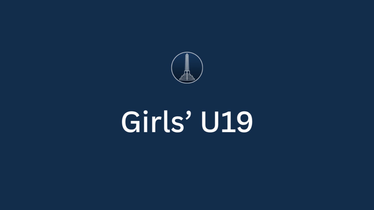 Girls Under 19
