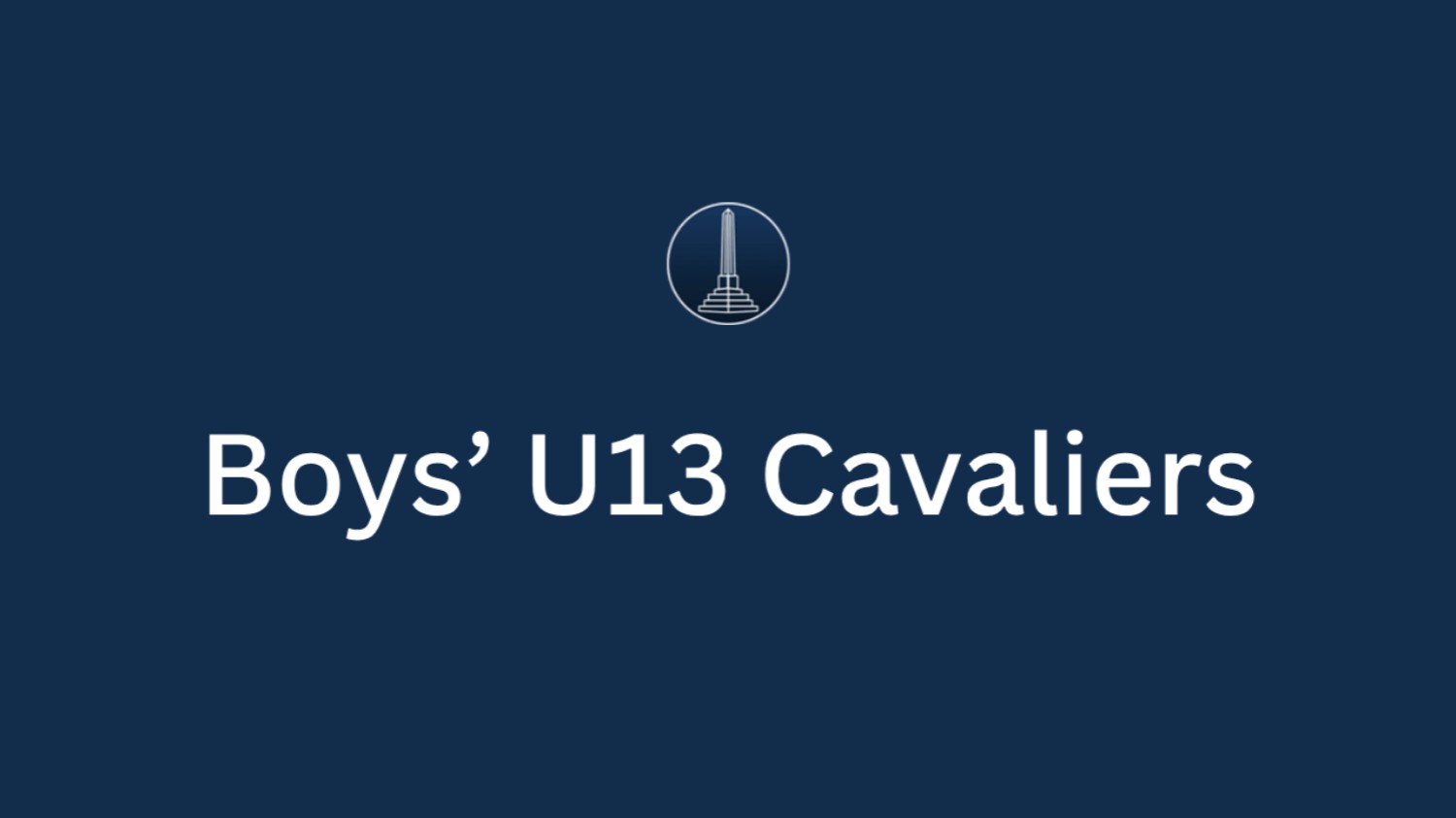 Under 13 Cavaliers