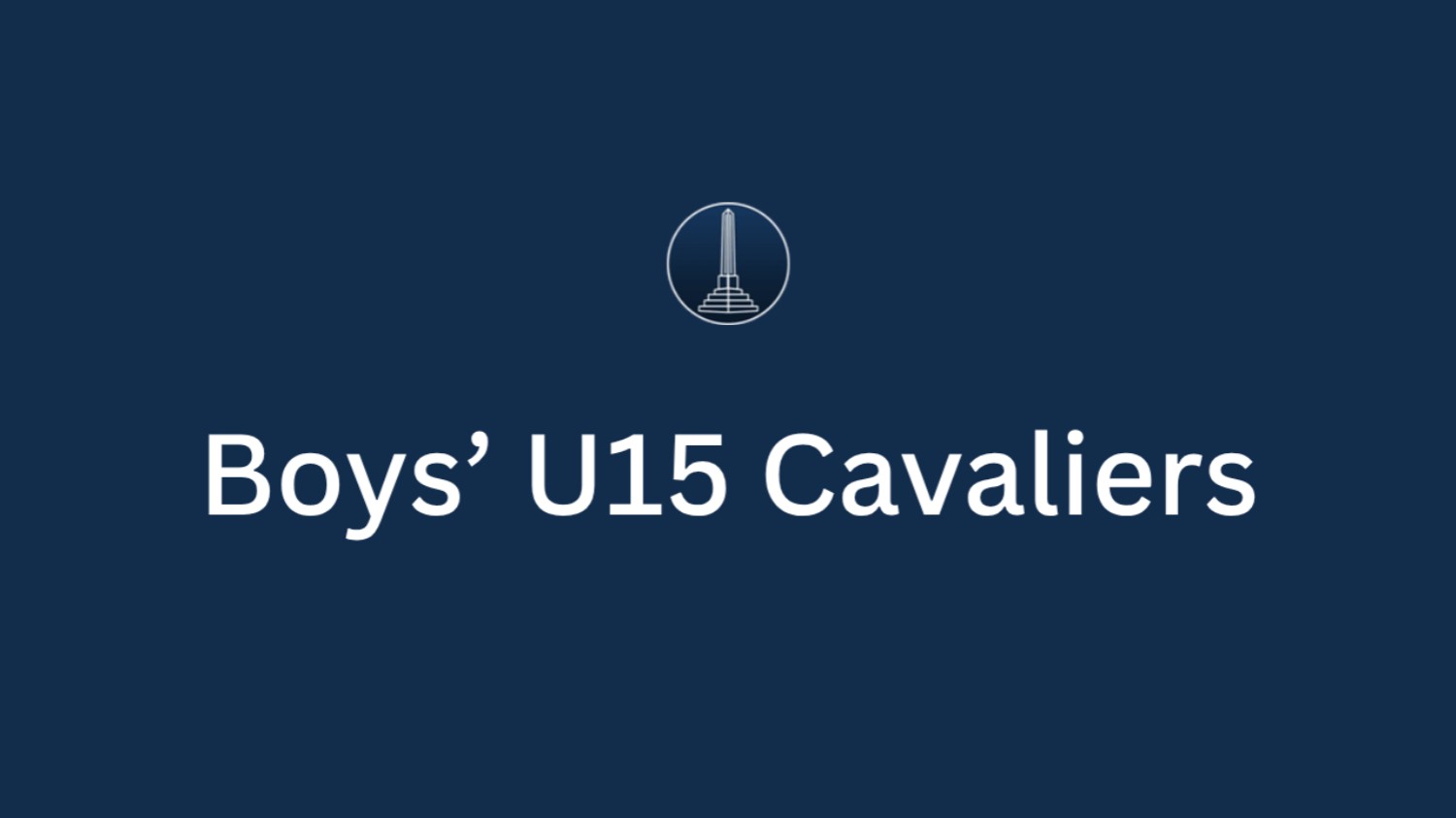 Under 15 Cavaliers