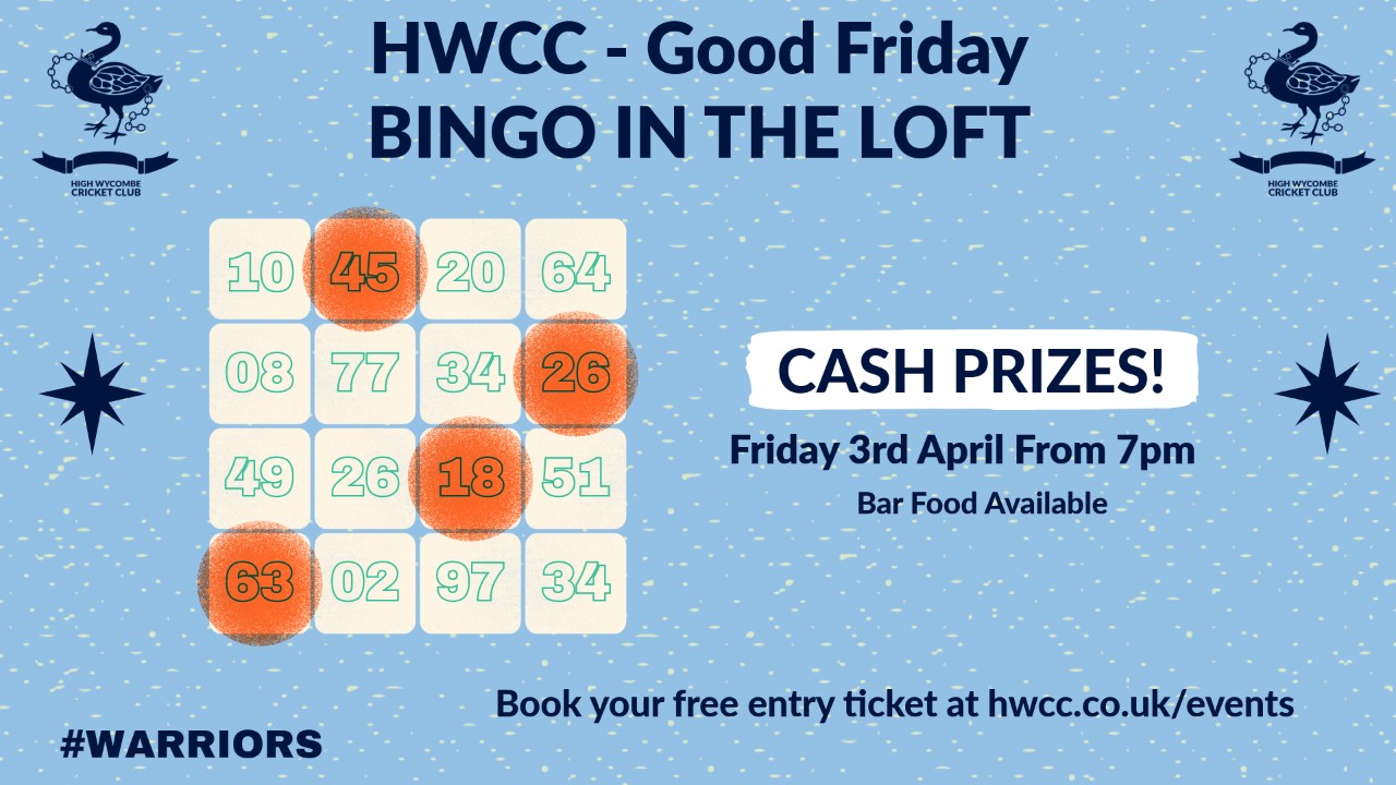 Good Friday - Bingo at the Loft