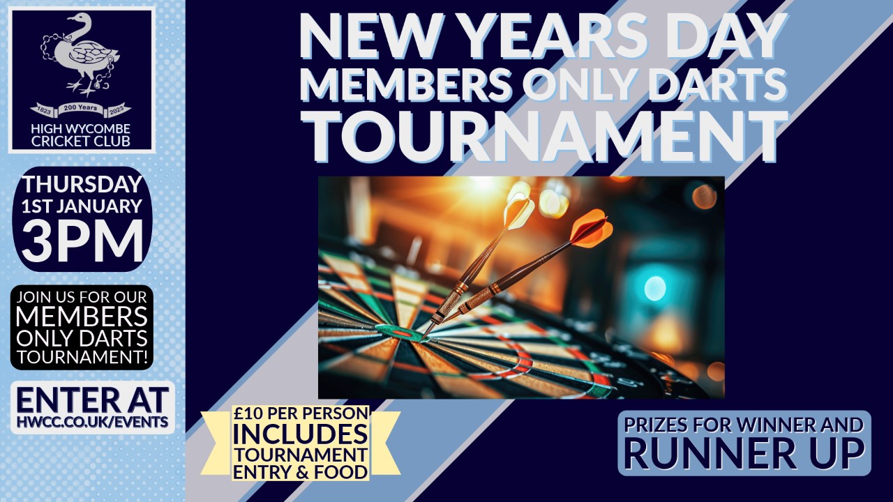 EVENT: Members' Darts Tournament