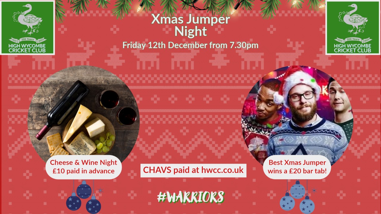 EVENT: Xmas Jumper and CHAVS Night