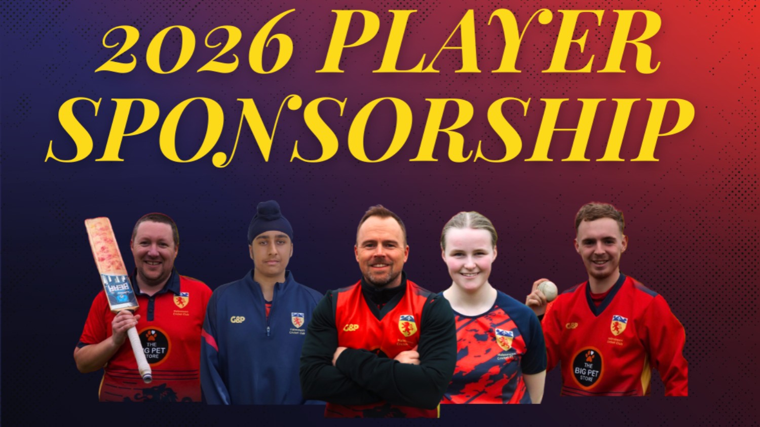 2026 Player Sponsorship Now Available!!!