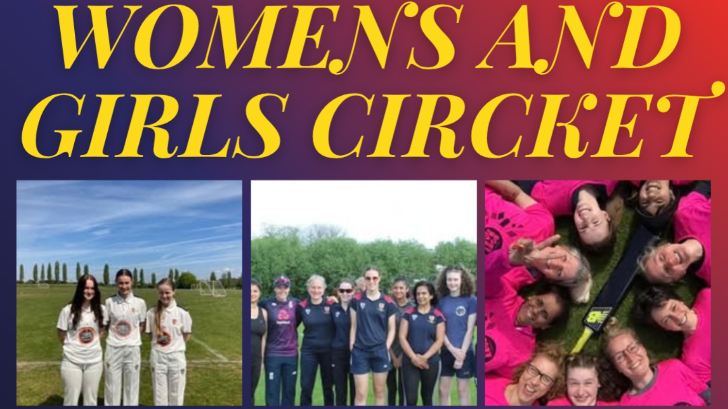 Womens and Girls Cricket