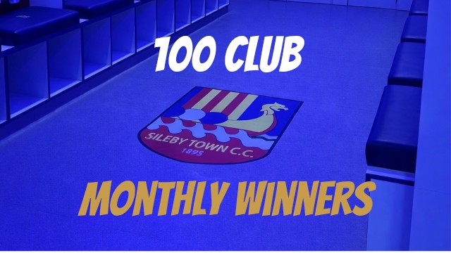100 CLUB WINNERS March 2026 to May 2026