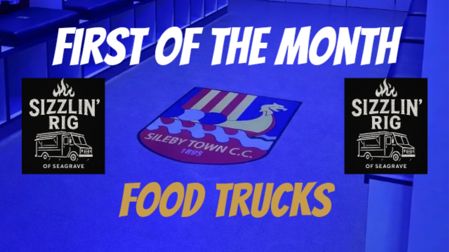Come and join us this Saturday as we welcome the Sizzlin' Rig