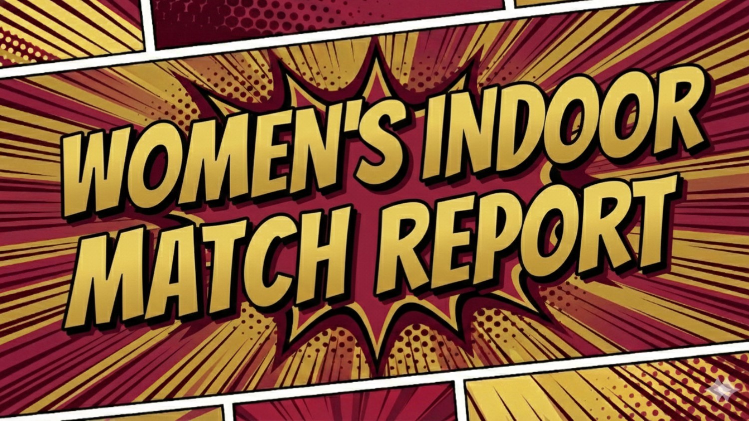 A win and a narrow defeat in indoor season opener