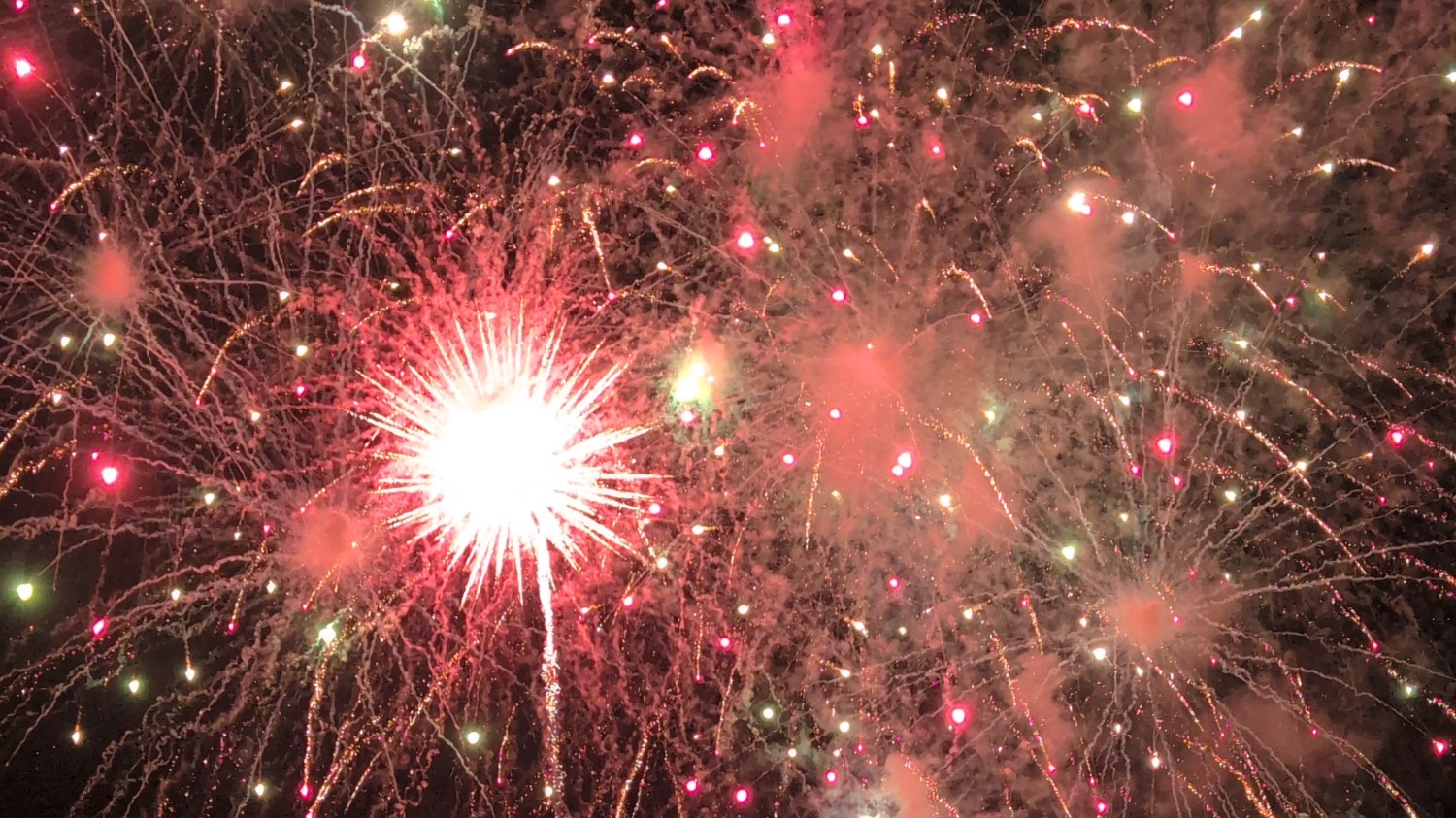 Fireworks display a huge success