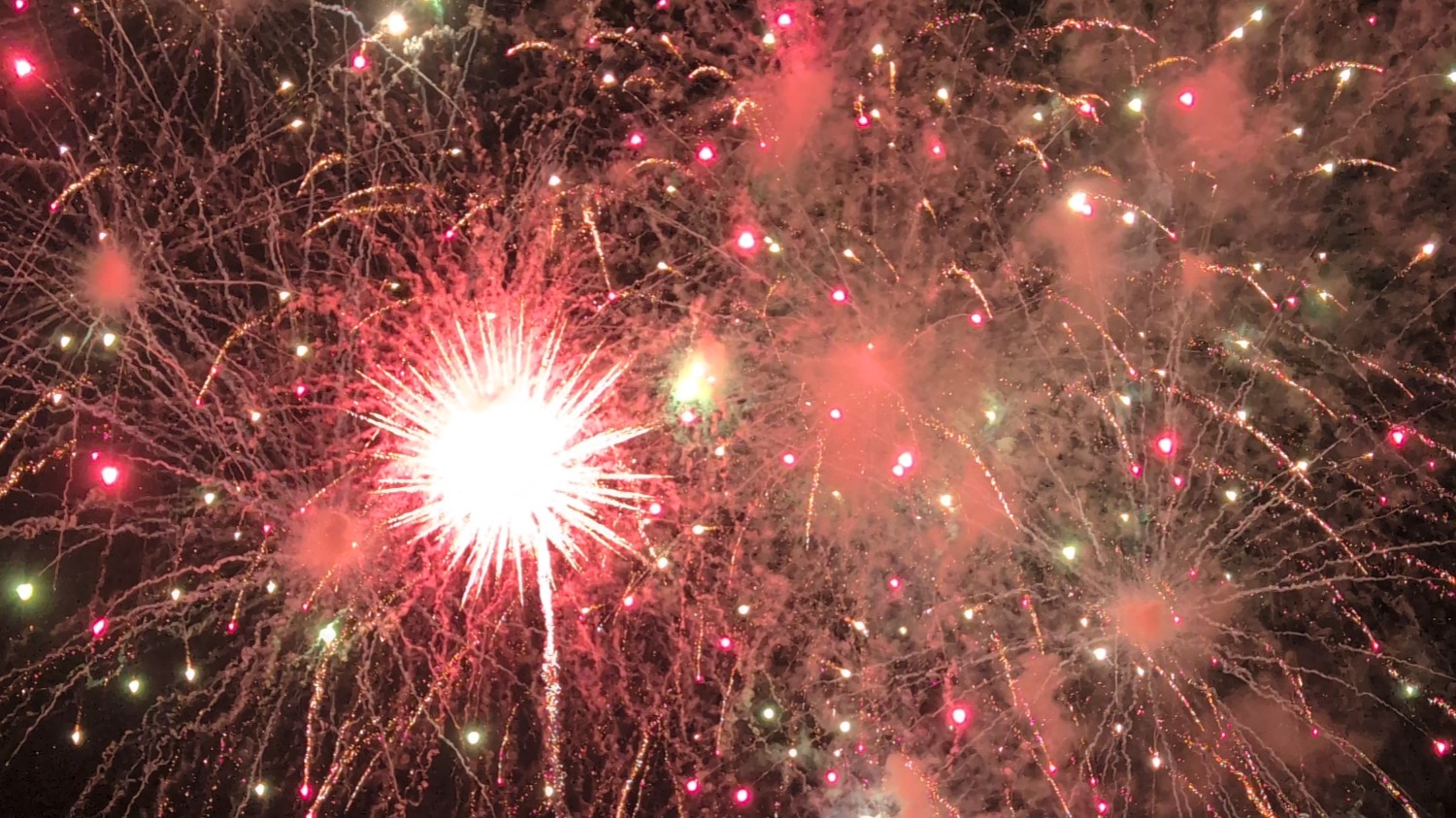 Fireworks display a huge success