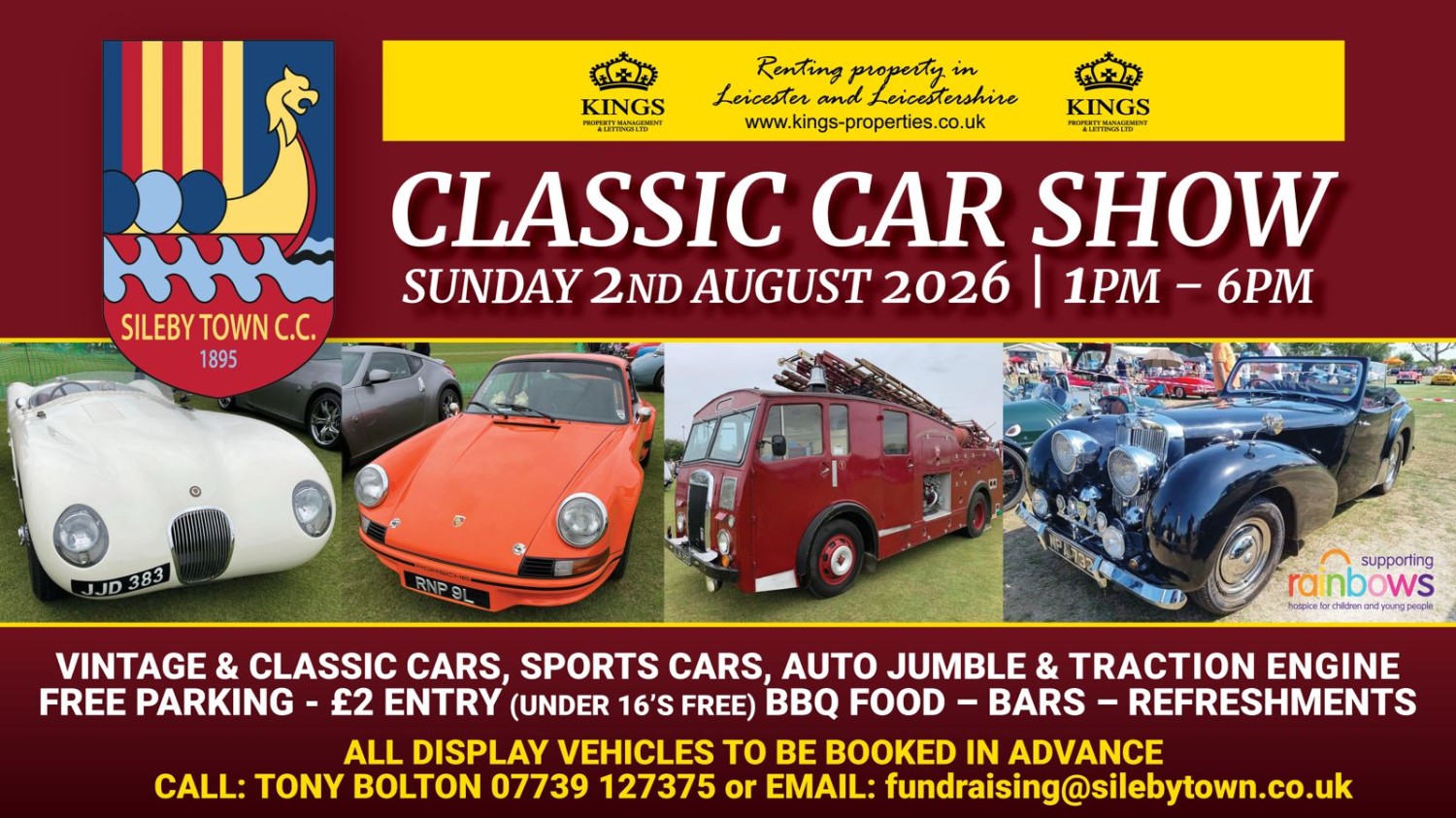 A celebration of motoring heritage comes to Sileby this summer