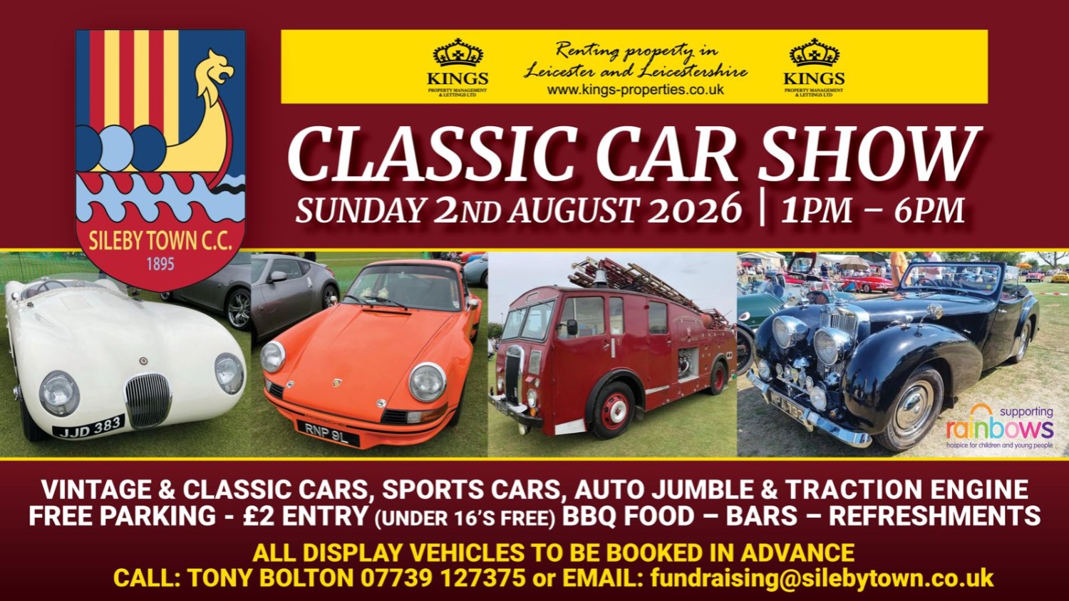 A celebration of motoring heritage comes to Sileby this summer