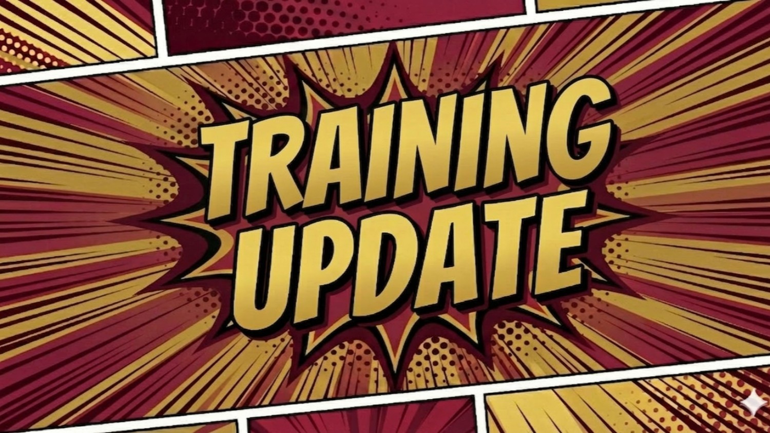 Senior Training Update