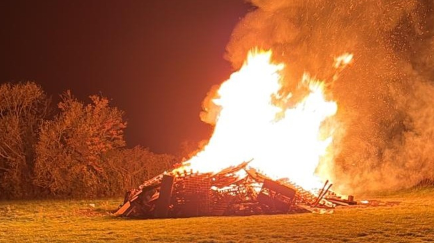 The bonfire show must go on